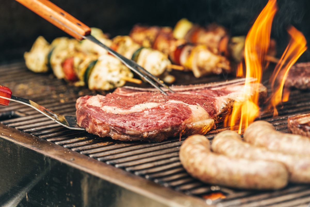 Delicious steak grill grill menu