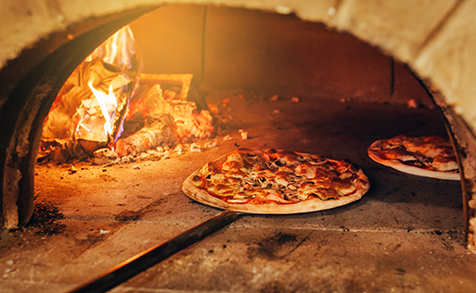 Pizza and Calzone