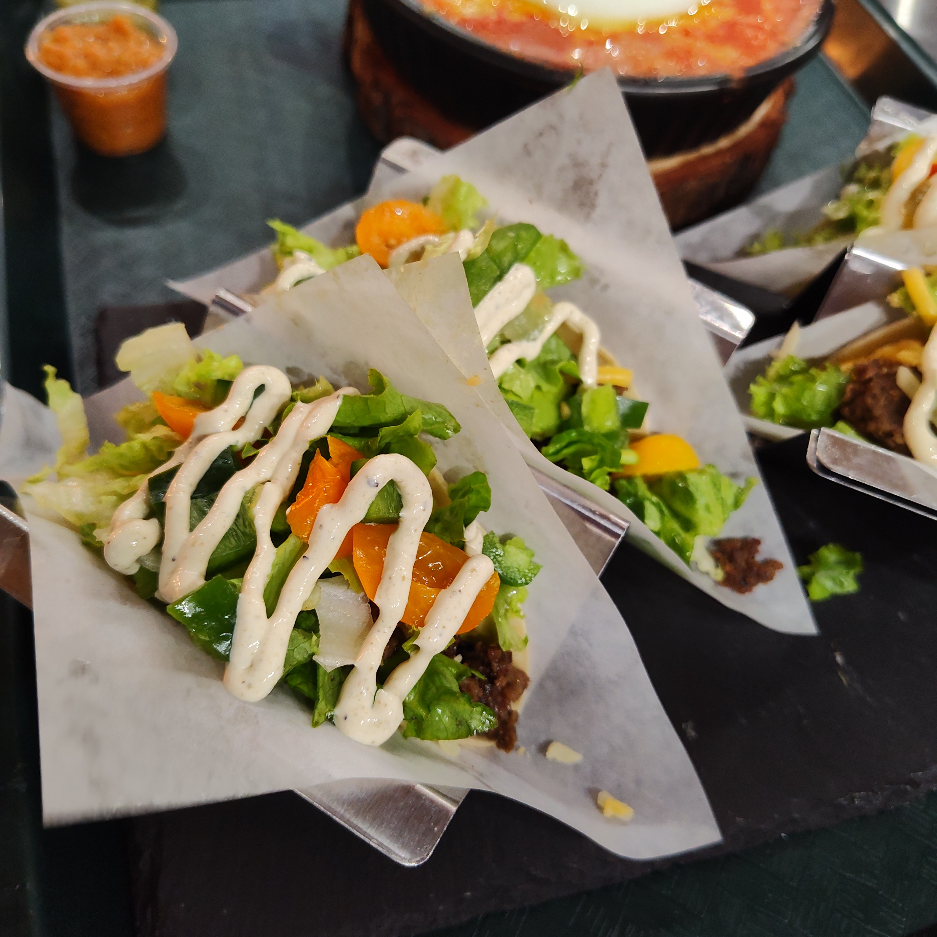 THE STACKED ENCHILADA MENU